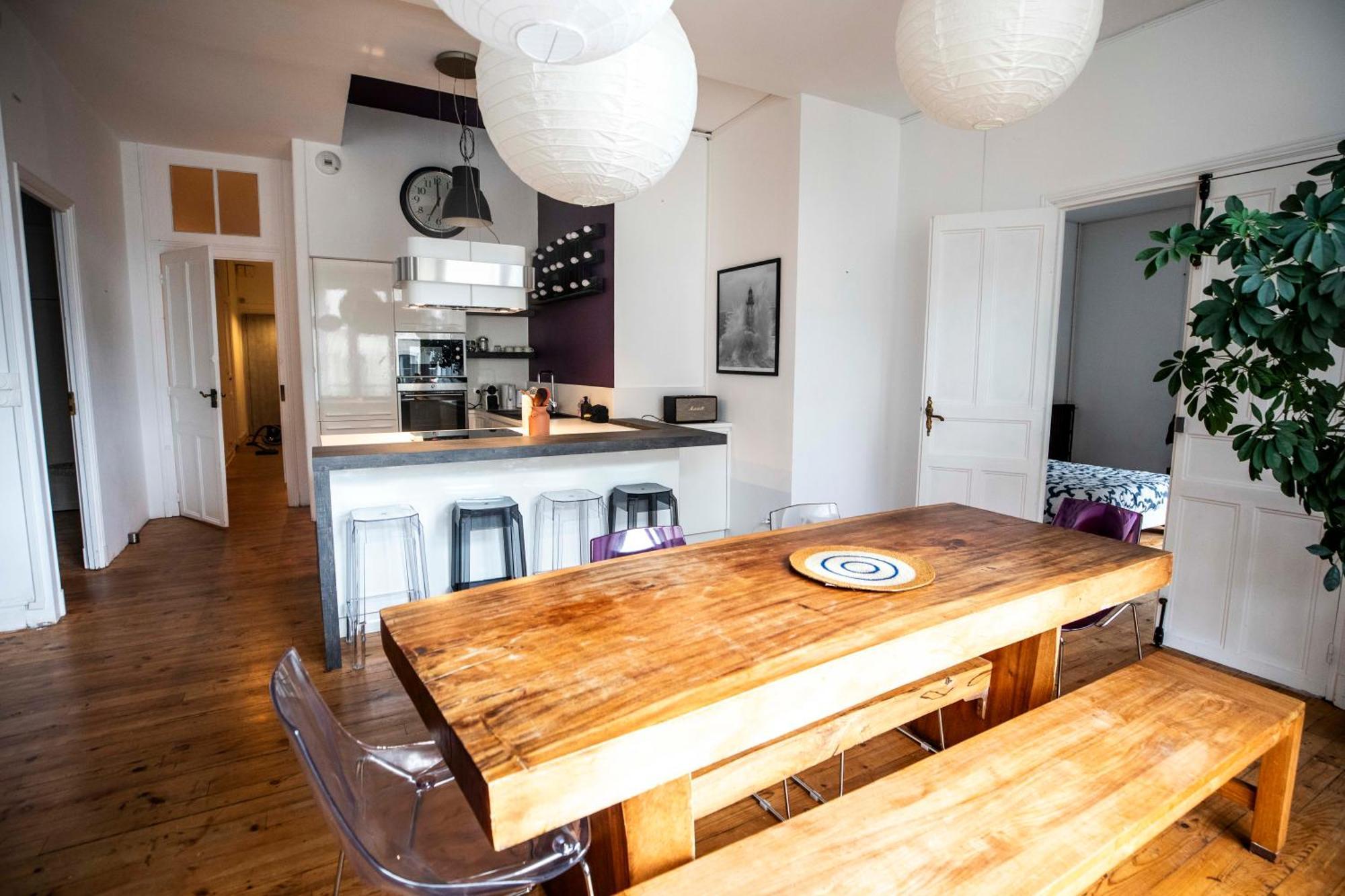 L'Appartement Lieu De Qualite En Centre Ville De Pau Esterno foto